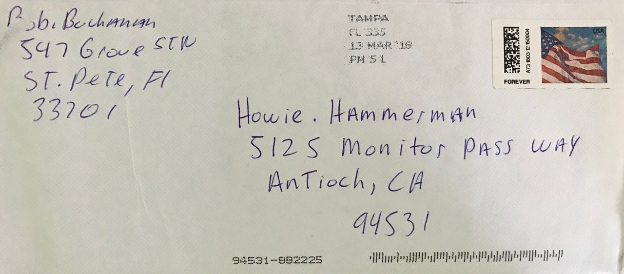 Autographs, Bob Buchanan